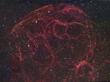 Simeis 147 (Sh2-240), Supernova Remnant in Taurus