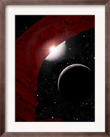 Supernova Flashes in the Night Bringing Cosmic Starlight to a New Earth-World Planet
