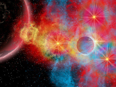 The Remains of a Supernova Give Birth to New Stars