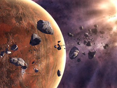 Artist's Concept of a Supernova About to Incinerate This Planetary System