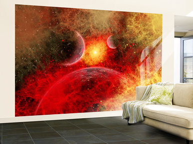 Artist' Concept Illustrating the Stellar Explosion of a Supernova