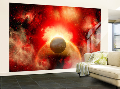 Artist' Concept Illustrating the Explosion of a Supernova