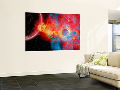 The Remains of a Supernova Give Birth to New Stars